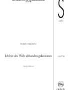 Ich bin der Welt abhanden gekommen