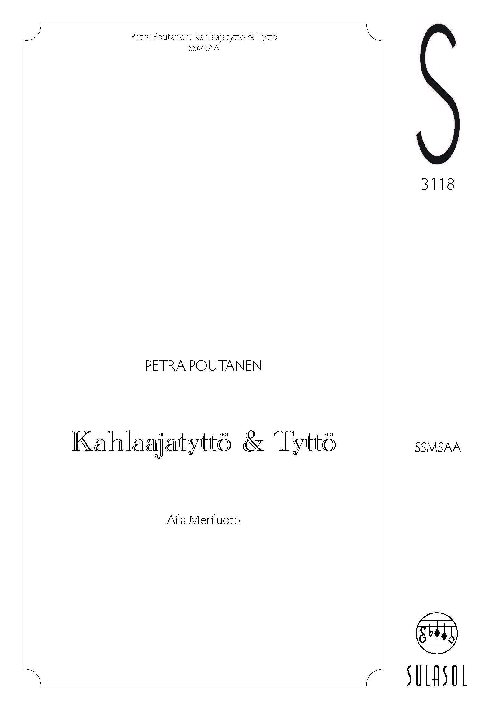 Kahlaajatyttö & Tyttö